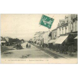 carte postale ancienne 17 LA PALLICE-ROCHELLE. Boulevard Emile Delmas 1911
