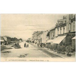 carte postale ancienne 17 LA PALLICE-ROCHELLE. Boulevard Emile-Delmas Restaurant de l'Univers