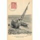 80 SAINT-VALERY-SUR-SOMME. Réparation d'une avarie sur barque de Pêcheurs 1906