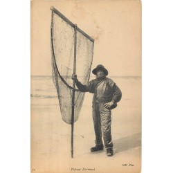 Métiers PÊCHE. Pêcheur de Crevettes Normand