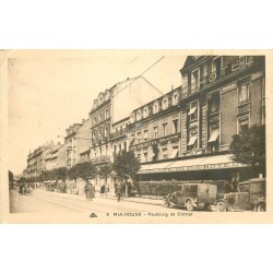 67 MULHOUSE. Brasserie Hôtel Restaurant Bristol Faubourg de Colmar 1934