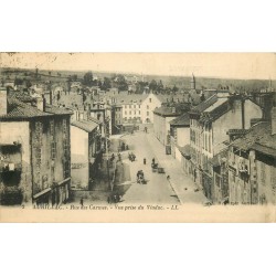 15 AURILLAC. Rue des Carmes vue du Viaduc 1934