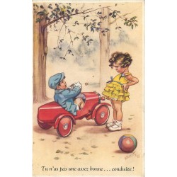 Illustrateur Germaine Bouret. BONNE... CONDUITE ! : ENFANTS et AUTOMOBILE