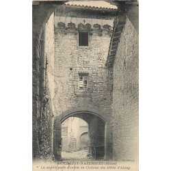69 CHAZAY-D'AZERGUES. Double Porte Château des Abbés d'ainay 1933