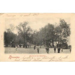 Belgique BRUXELLES. Boulevard de Waterloo 1903