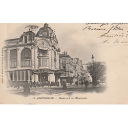 34 MONTPELLIER. Boulevard de l'Esplanade 1902