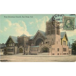 SAN DIEGO. First Christian Church 1914