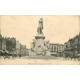 2 cpa 33 BORDEAUX. Tour Grosse Cloche et Monument Gambetta 1914