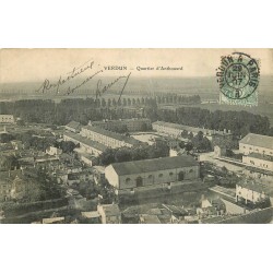 2 cpa 55 VERDUN. Quartier Anthouard 1907 et Chapelle Collège rue Saint-Paul