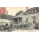 14 FALAISE. Attelage devant l' Auberge du Mont-Joly 1926