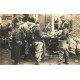 ANVERS. Soldats belges utilisant une cuisine roulante allemande capturée 1915
