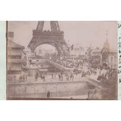 Exposition de Paris 1900. La Tour Eiffel et Pont Iéna