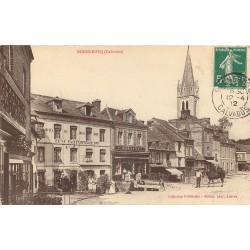 14 BONNEBOSQ. Hôtel du Bras d'Or et Commerces 1912