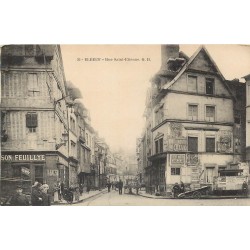 76 ELBEUF. Tabac Feuillye et vespasiennes rue Saint-Etienne