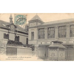 27 QUILLEBEUF. Ecole de Garçons 1906