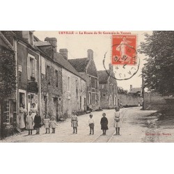 14 URVILLE. la Route de Saint Germain-le-Vasson 1913