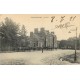 27 PONT-AUDEMER. Nombreux attelages taxis devant la Gare 1921