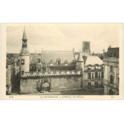 carte postale ancienne 17 LA ROCHELLE. L'Hôtel de Ville. LL 114