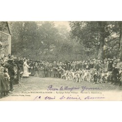 27 BEAUMONT-LE-ROGER. Bénédiction Equipage chasse Rallye Puisaye 1917