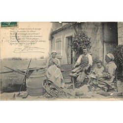 Métiers Artisanat. LE TONNELIER 1919 Chansons de Rameau...
