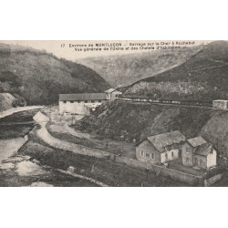 03 ROCHEBUT. Barrage sur le Cher Usine et Chalets