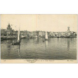 carte postale ancienne 17 LA ROCHELLE. Quai Duperré 1916