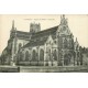 2 cpa 01 BROU. Eglises Notre-Dame et de Brou 1919