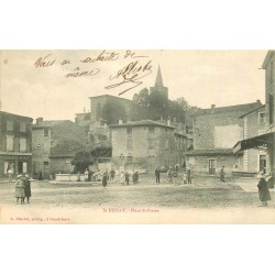26 SAINT-DONAT. Boulangerie Guibert Place Saint-Pierre 1902