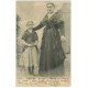 carte postale ancienne 17 LA ROCHELLE. Types Rochelais 1904 (timbre manquant)...
