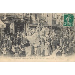 06 CANNES. Corso du Carnaval 1911 la Pêche aux grenouilles
