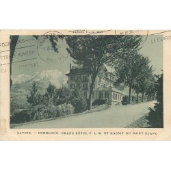 74 COMBLOUX. Grand Hôtel P.L.M et Mont Blanc 1924