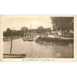 carte postale ancienne 17 LA TREMBLADE. Le Port