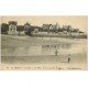 carte postale ancienne 17 LE BUREAU. Tennis sur la Plage 1918