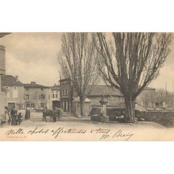 07 ALBOUSSIERE. Vaches près de la Fontaine 1903