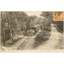 17 LE BUREAU-SAINT-PALAIS. Passage du Tramway dans la Forêt 1921