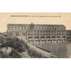 26 BEAUMONT-MONTEUX. Usine Basse-Isère et Canal de fuite