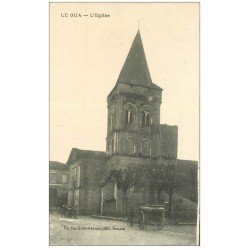 carte postale ancienne 17 LE GUA. L'Eglise