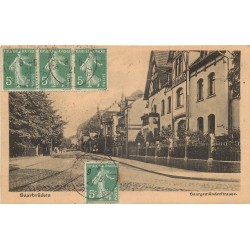 Allemagne SAARBRÜCKEN. Saargemünderstrasse 1921