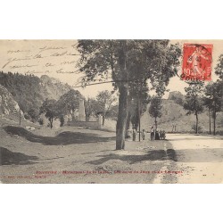 25 PONTARLIER. Monument de la Cluse Forts de Joux et Larmont 1908 animation