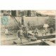 carte postale ancienne 17 MARENNES. Etablissement Hostréicole ou Ostréicole 1904. Huîtres et Métiers de la Mer