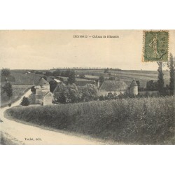 89 CHEVANNES. Château de Ribourdin 1918