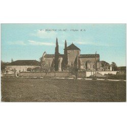 carte postale ancienne 17 MERIGNAC. L'Eglise et Cimetière