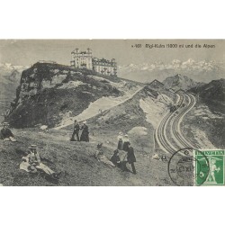 RIGI-KULM und die Alpen 1913