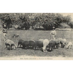 23 TYPES CREUSOIS. Gardeuse de Moutons 1916