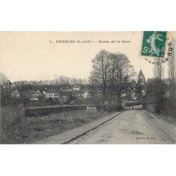 95 PRESLES. Route de la Gare