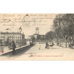 26 VALENCE. Nurse sur Terrasse du Champ-de-Mars 1905