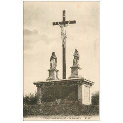 carte postale ancienne 17 MONTENDRE. Le Calvaire 1920