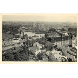 39 DOLE. Panorama pris de la Cathédrale 1952