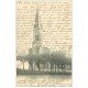 carte postale ancienne 17 MORTAGNE-SUR-GIRONDE. Place de l'Eglise 1903