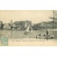 13 MARSEILLE. Barques et Voilier de Pêcheurs au Vieux Port et Cannebière vers 1905